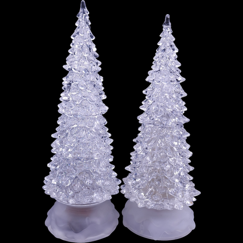 Napco LED Christmas Trees Christmas Decoration Set of 2