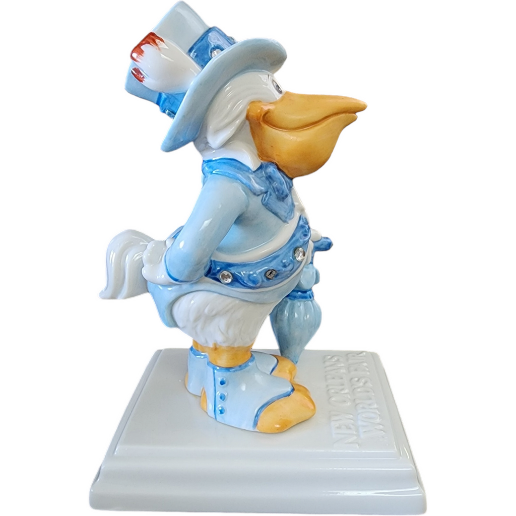 New Orleans Worlds Fair Ceramic Pelican Figurine
