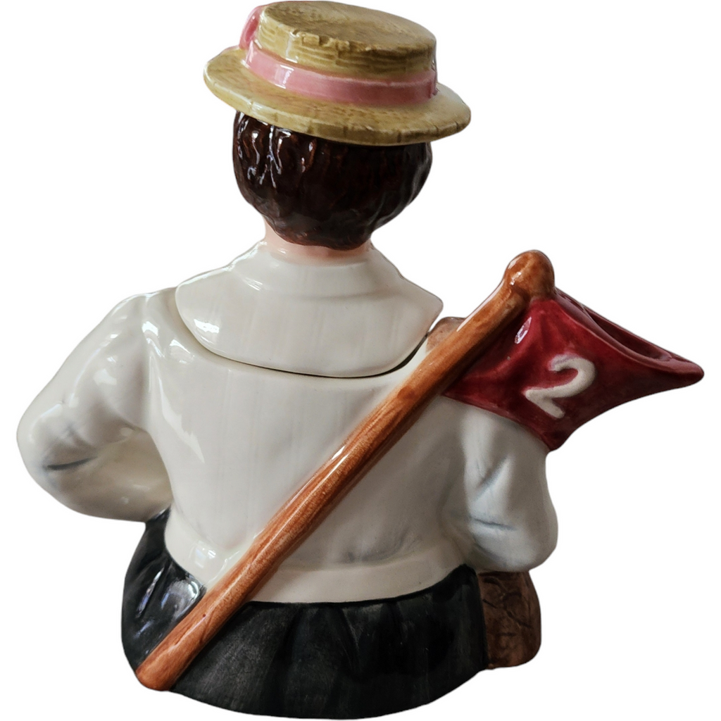 Omnibus Classics Female Woman Golfer Teapot