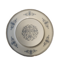 Oxford Bone China White & Blue Bryn Mawr Bread & Butter Plate