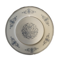 Oxford Bone China White & Blue Bryn Mawr Salad Plate
