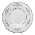 Oxford Bone China White & Blue Bryn Mawr Saucer