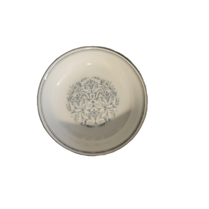 Oxford Bone China White & Blue Floral Fruit/Dessert (Sauce) Bowl