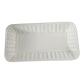 Pfaltzgraff Tea Rose Stoneware Bread Basket Tray