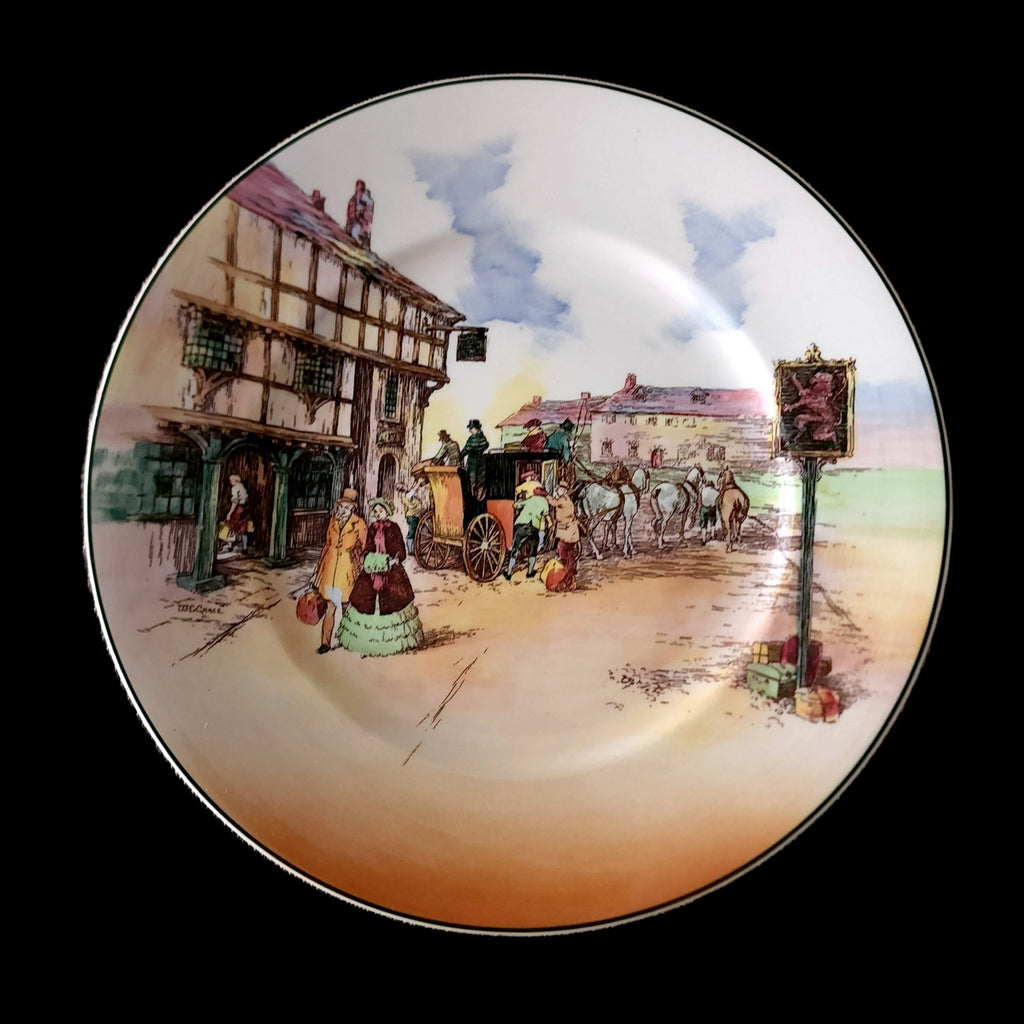ROYAL DOULTON Old English Coaching Scenes Dinner Plate