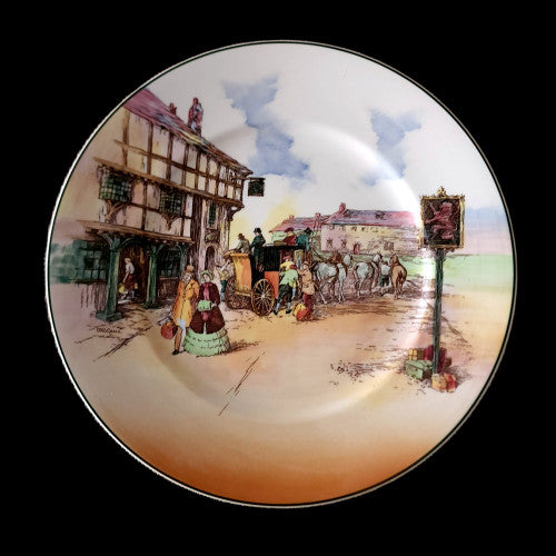 ROYAL DOULTON Old English Coaching Scenes Dinner Plate