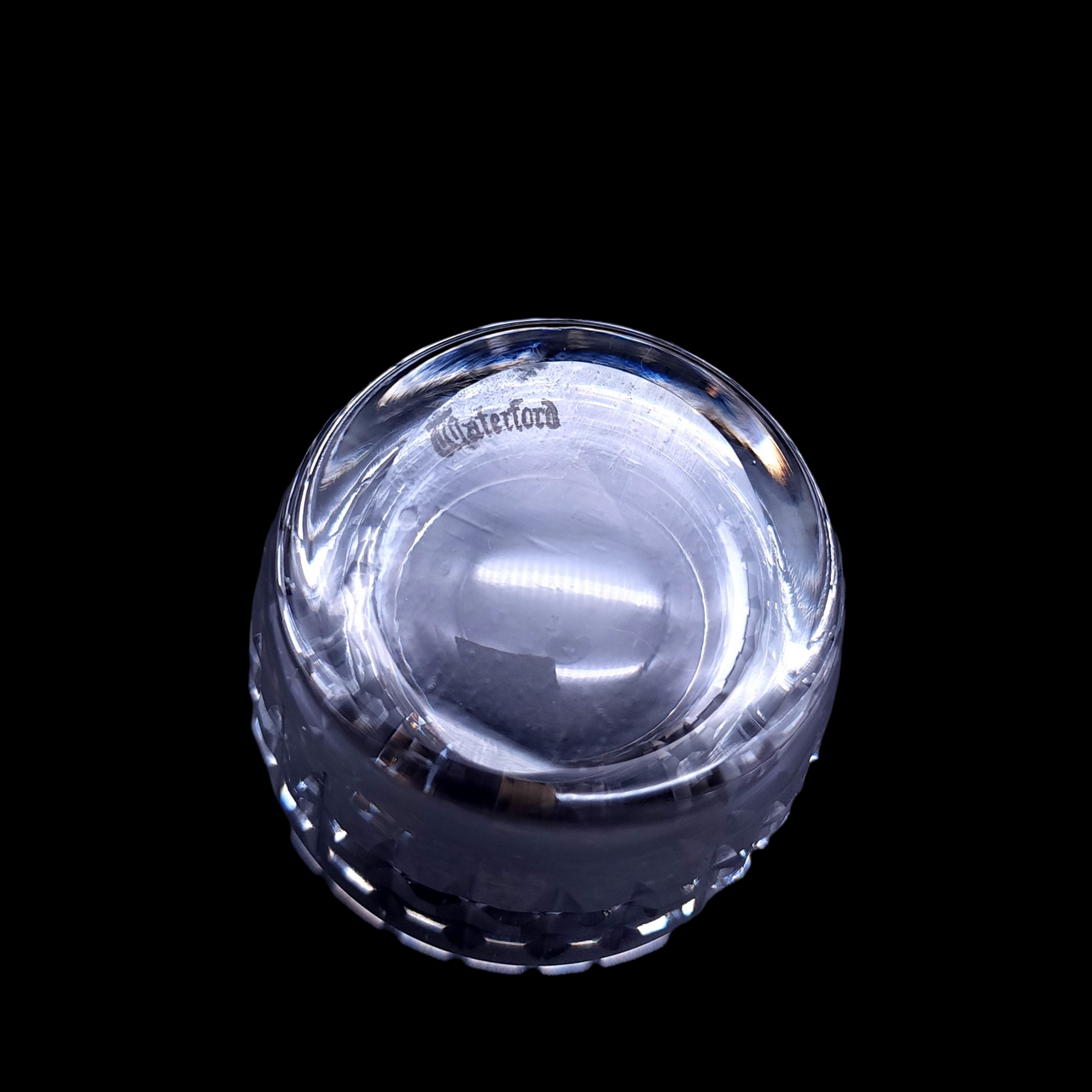 2 3/4" WATERFORD CRYSTAL Glenmore Cut Bowl Lead Crystal Salt Dip