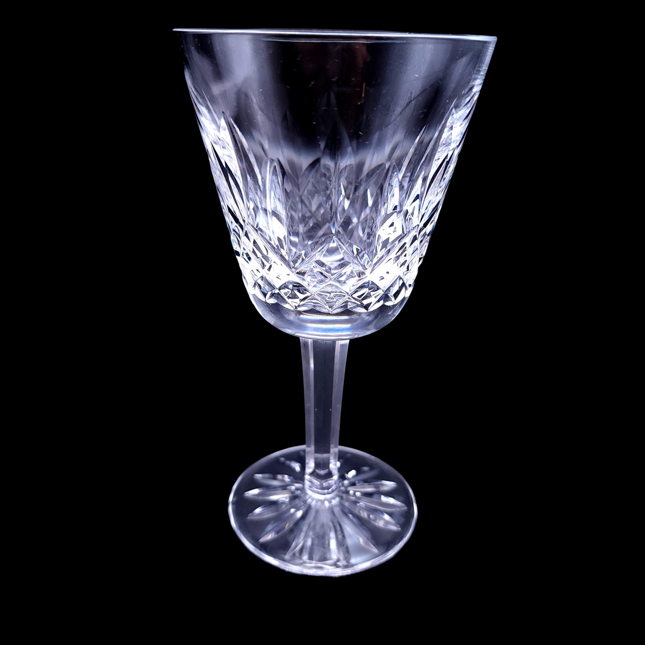 WATERFORD CRYSTAL Lismore Lead Crystal Claret Wine Glass
