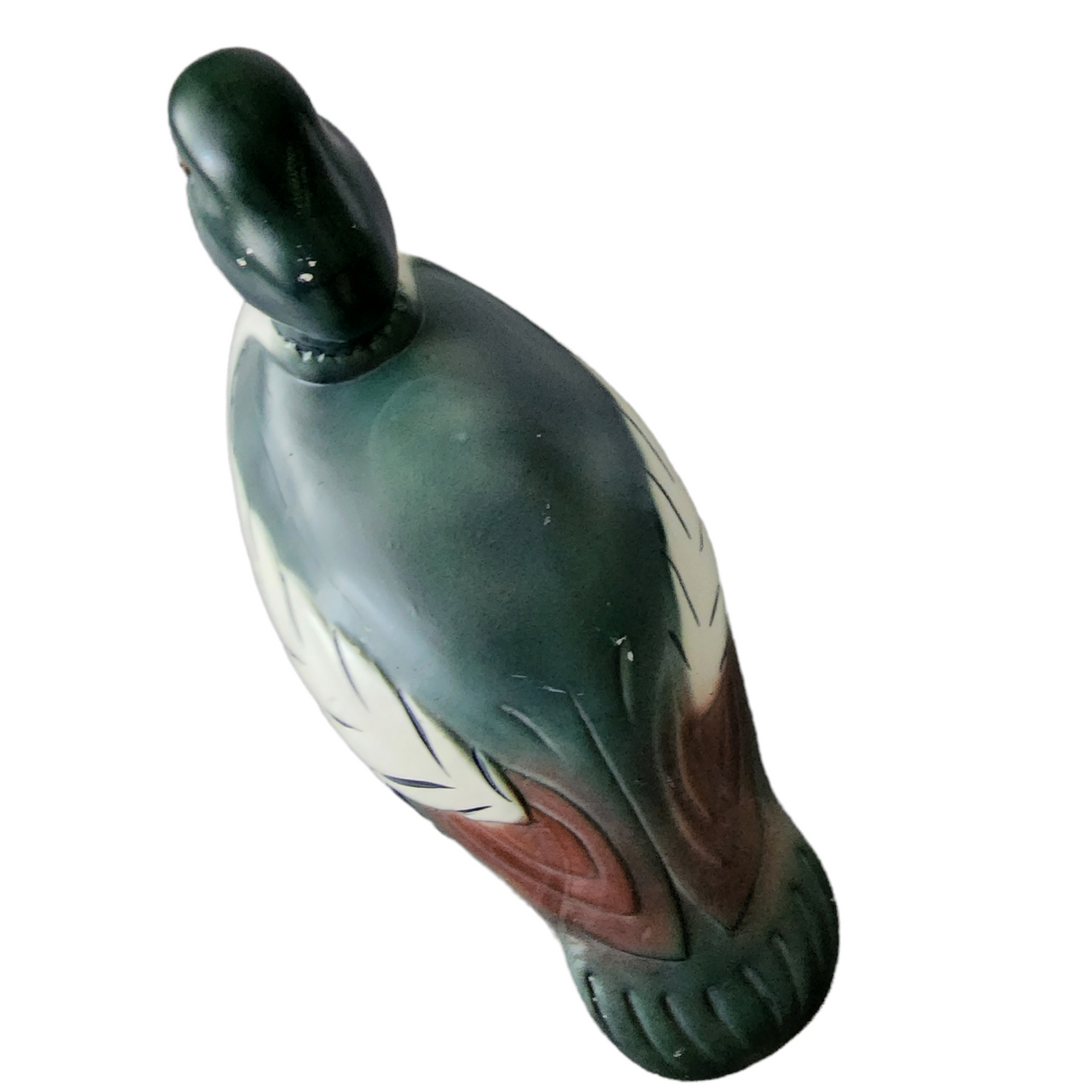 Weiss Hand Painted Ceramic Duck Decoy Brazil