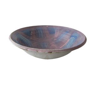 Large Artists Handmade Earthenware Bowl
