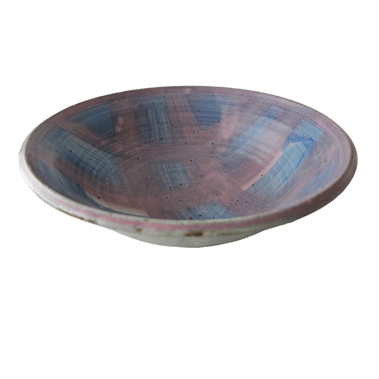 Large Artists Handmade Earthenware Bowl