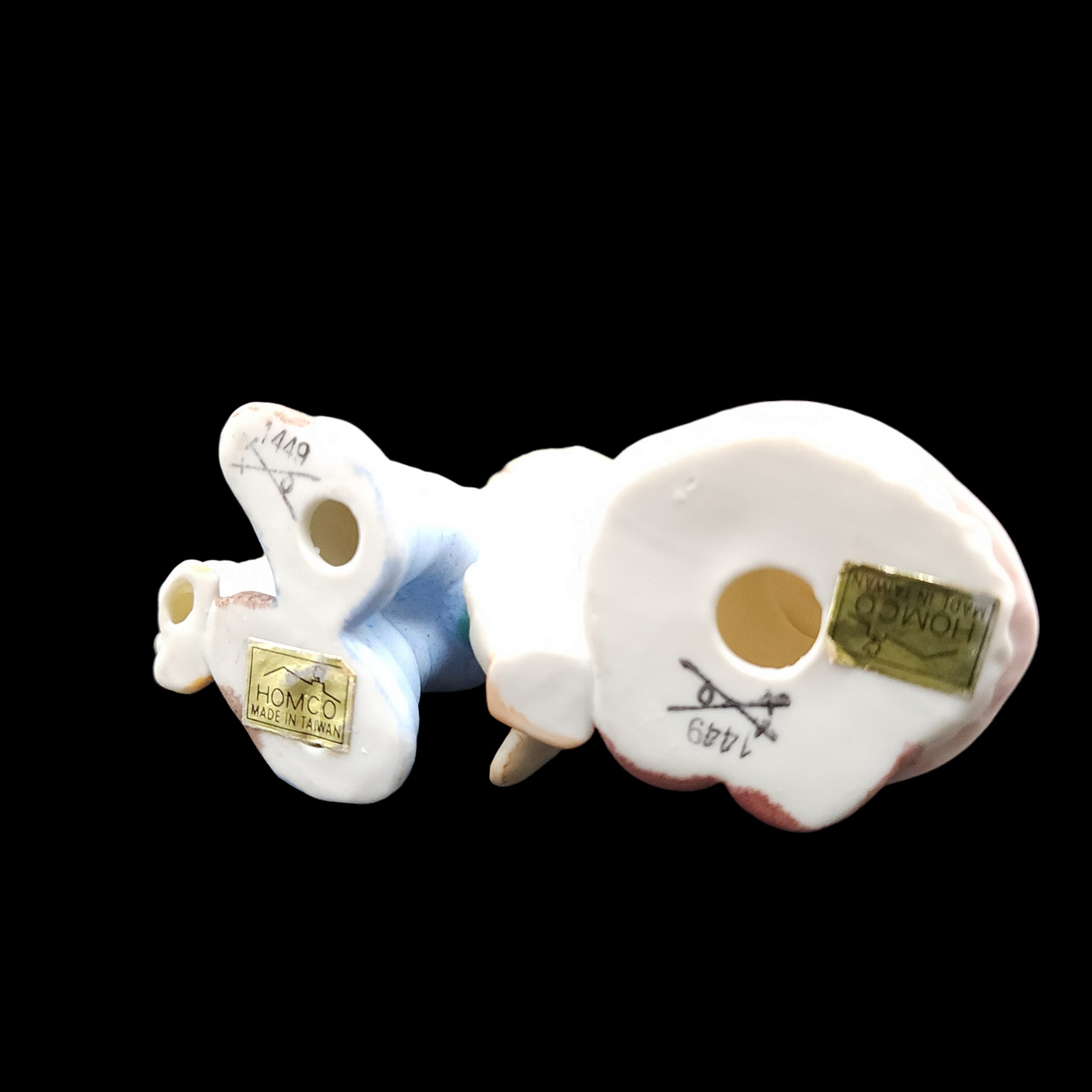 HOMCO Little Boy and Girl Figurine 1449