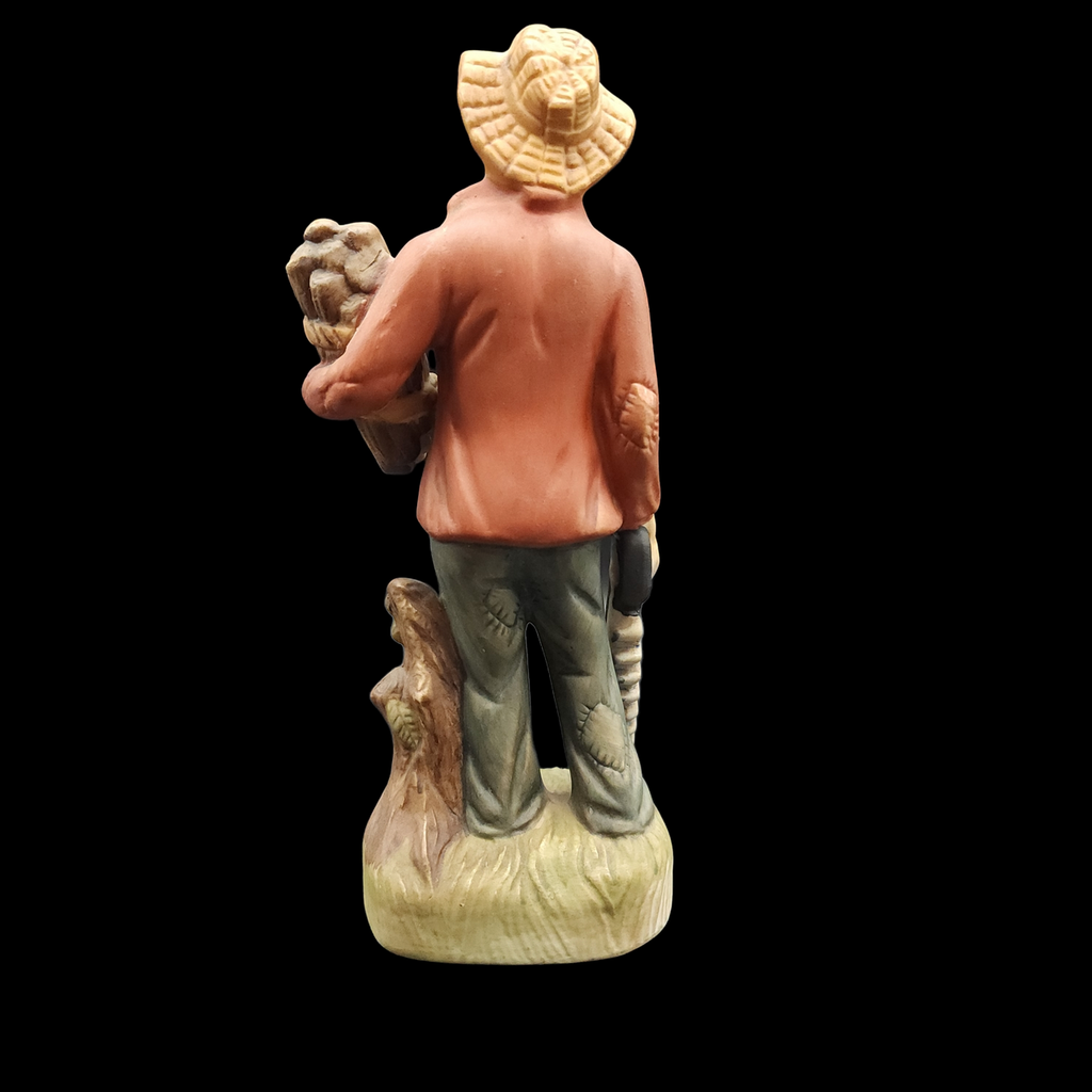 HOMCO Old Man With Sticks Figurine No Box