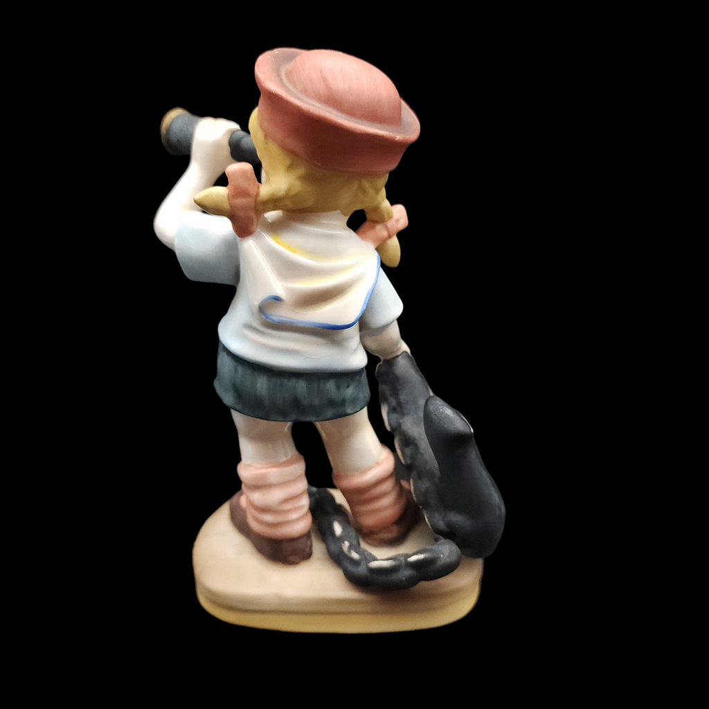 ROYAL CROWN Porcelain Sailor Girl Figurine