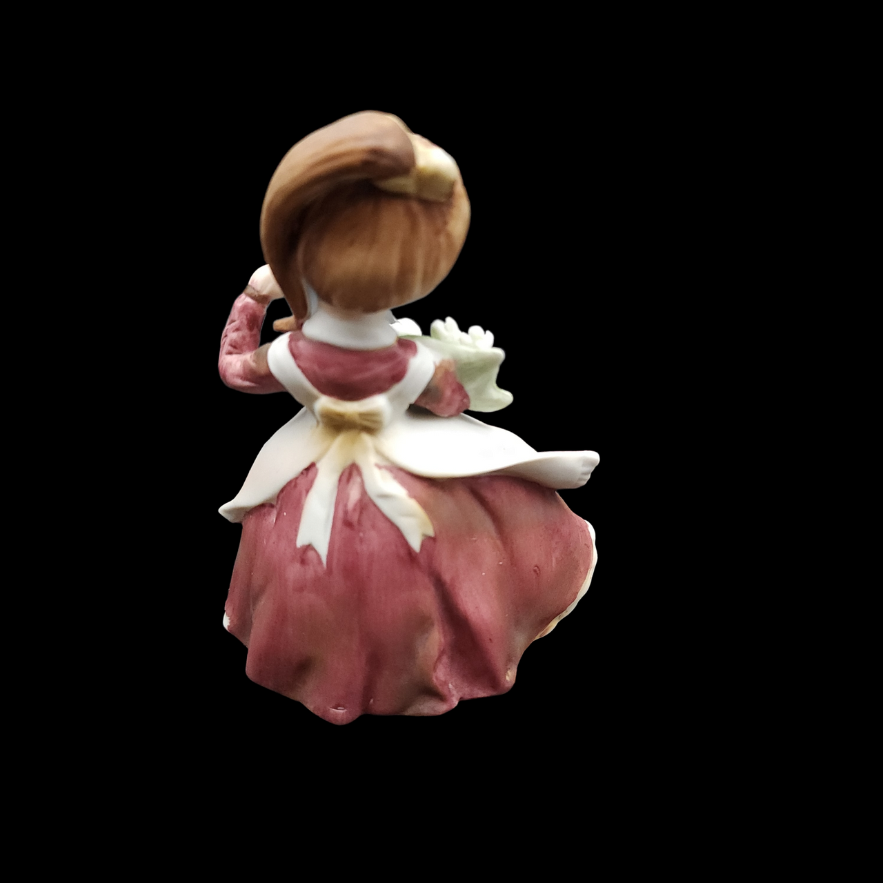 Lefton Birthday Girl  Lily Of The Valley Figurine 4200