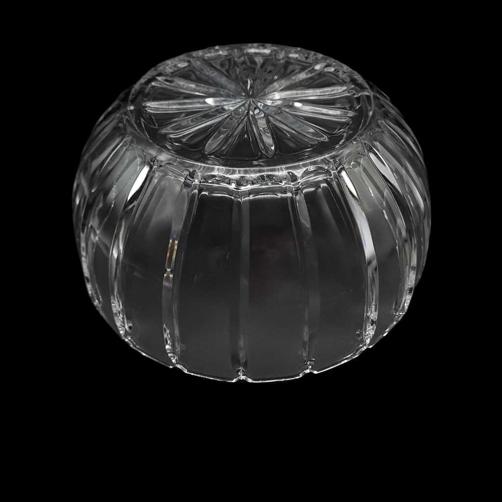 Mikasa Damocles Vertical Cut Lead Crystal Round Bowl