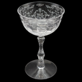 Fostoria Navarre Clear Crystal  Champagne/Tall Sherbet Glass