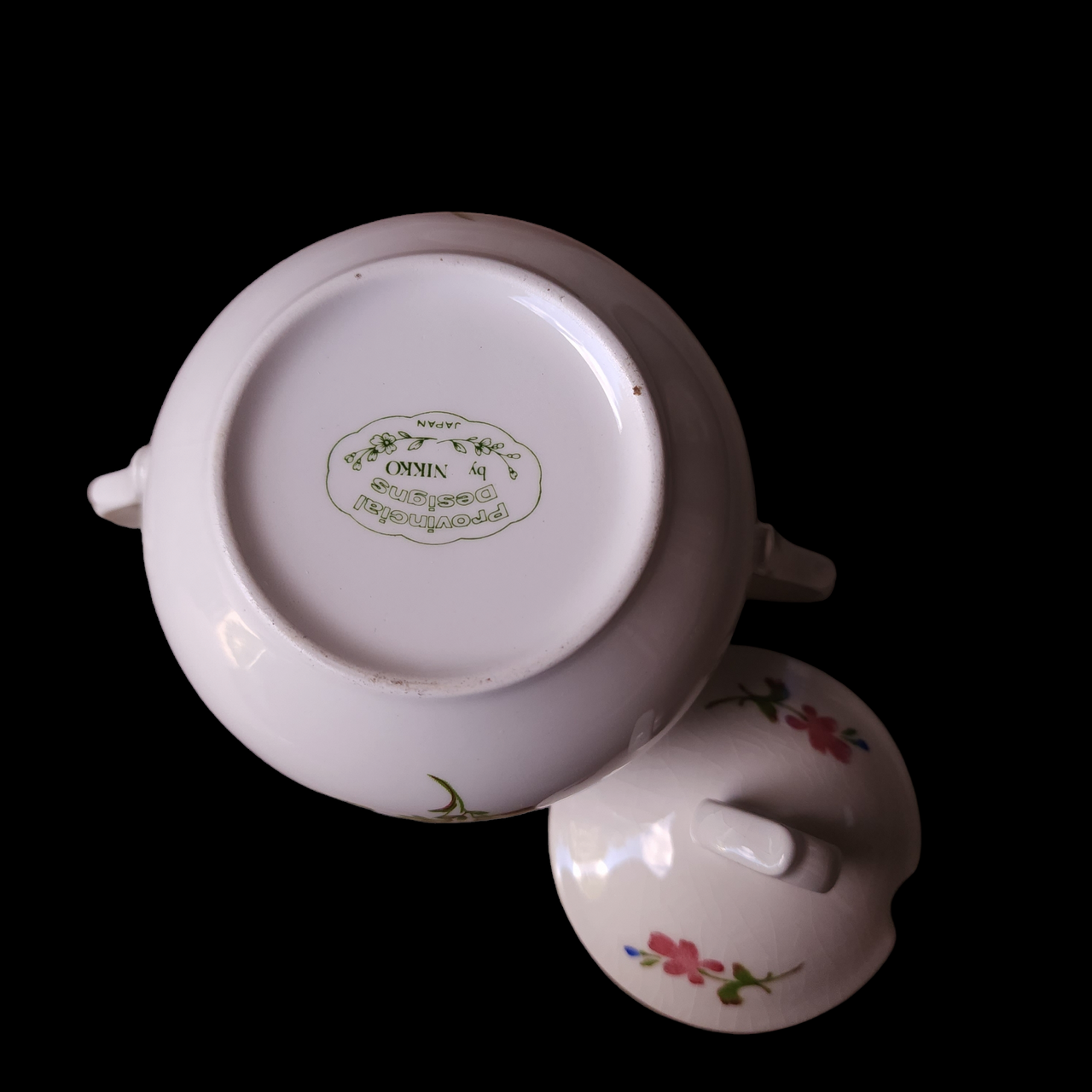 Nikko Provincial Designs Biarritz Floral Sugar Bowl