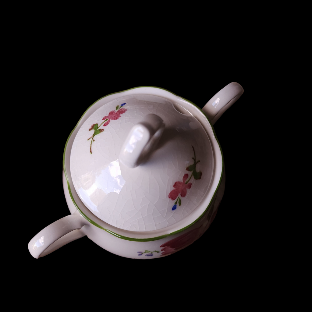 Nikko Provincial Designs Biarritz Floral Sugar Bowl