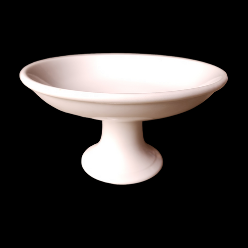 Antique Ironstone Compote Footed Bowl