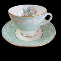 Imperial Bone China 22 KT Gold Teacup & Saucer Set