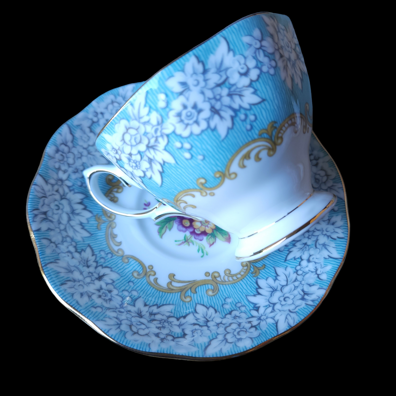 Royal Albert Enchantment Footed Cup & Saucer Set