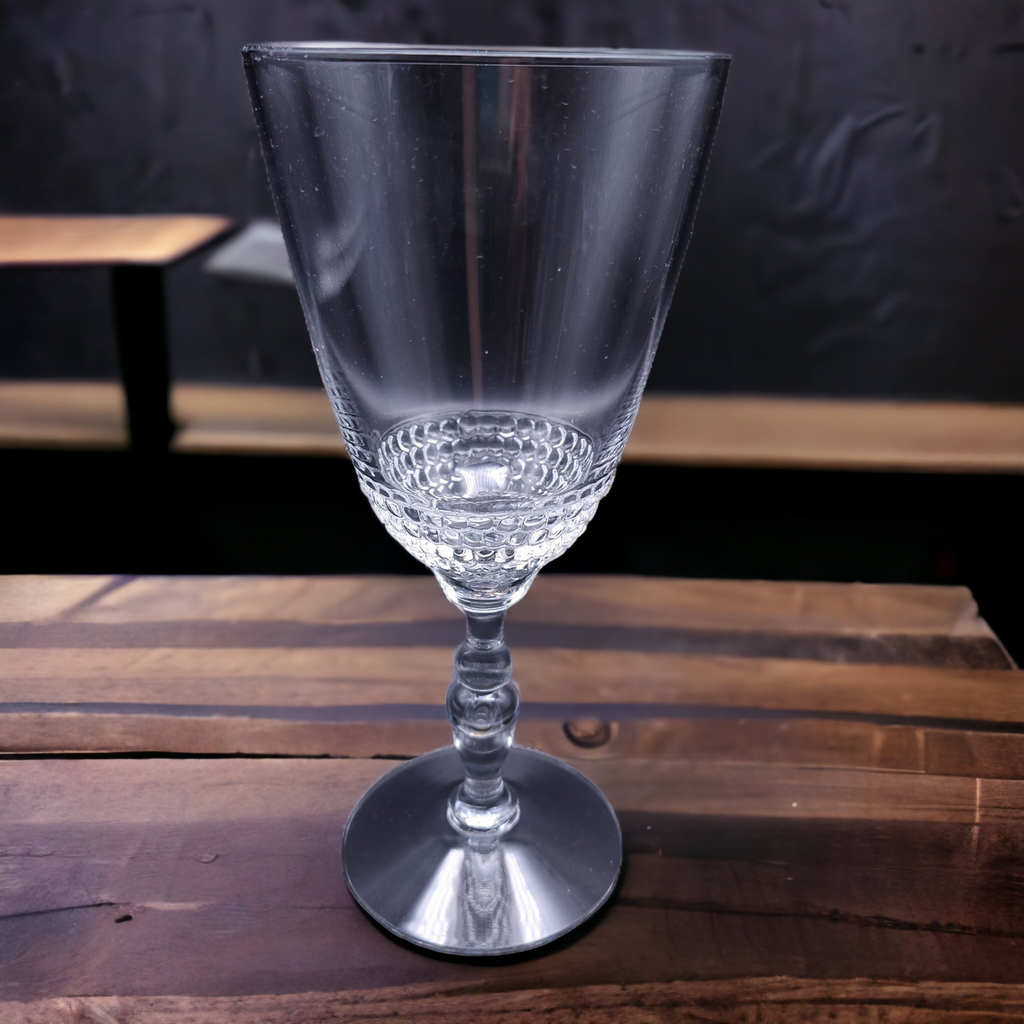 Duncan & Miller Teardrop Clear Water Goblet