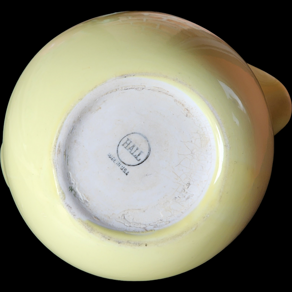 64 Oz Hall Canary Yellow Ball Jug with Ice Lip