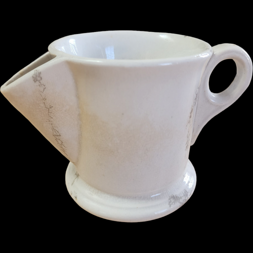 Coxon & Co Pottery Ironstone Lady's Shaving Mug