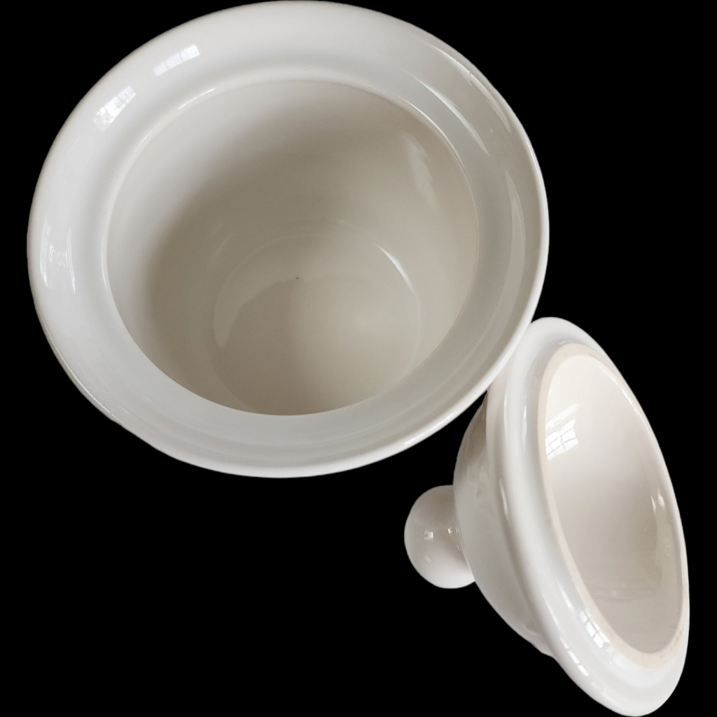 Pfaltzgraff Grapevine Stoneware Sugar Bowl & Lid