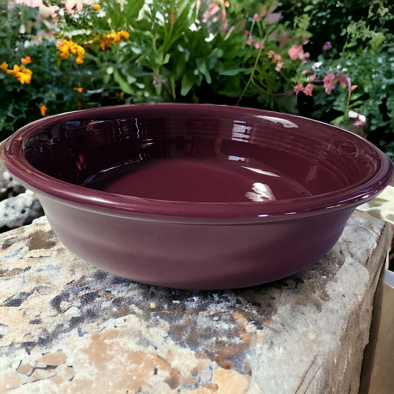 10" Homer Laughlin Fiesta Heather Lt Purple Large Salad Serving Bowl