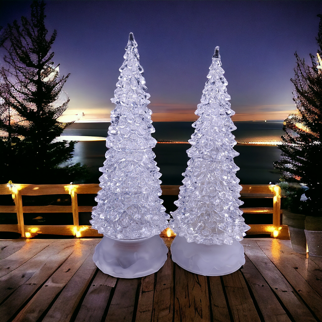 Napco LED Christmas Trees Christmas Decoration Set of 2