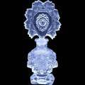 Imperial Glass-Ohio Brunswick & Hobstar Perfume Bottle