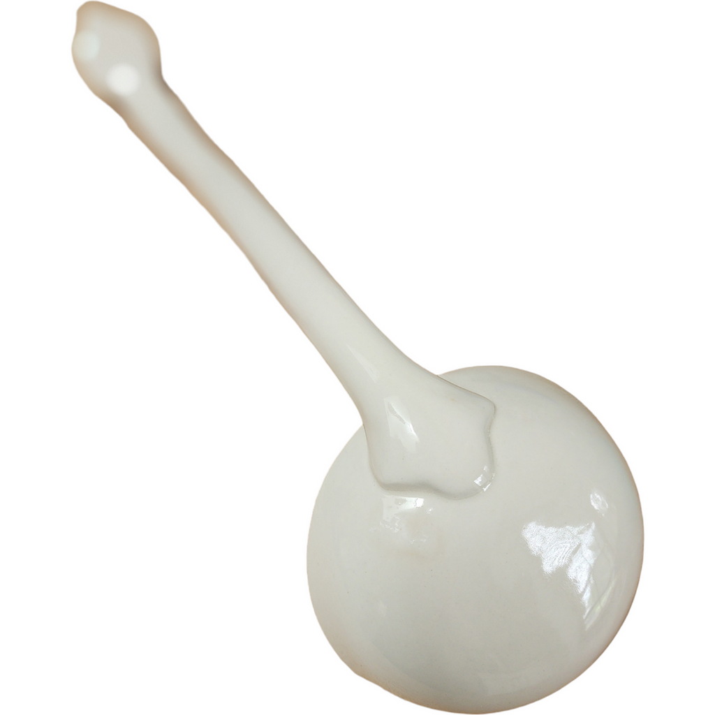 Meakin J&G White Ironstone Wheat & Grape Large Soup Size Ladle