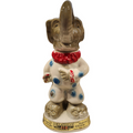 Vintage Jim Beam Regal China Decanter Elephant Clown Trophy Series 1960s Bourbon Whiskey Collectible