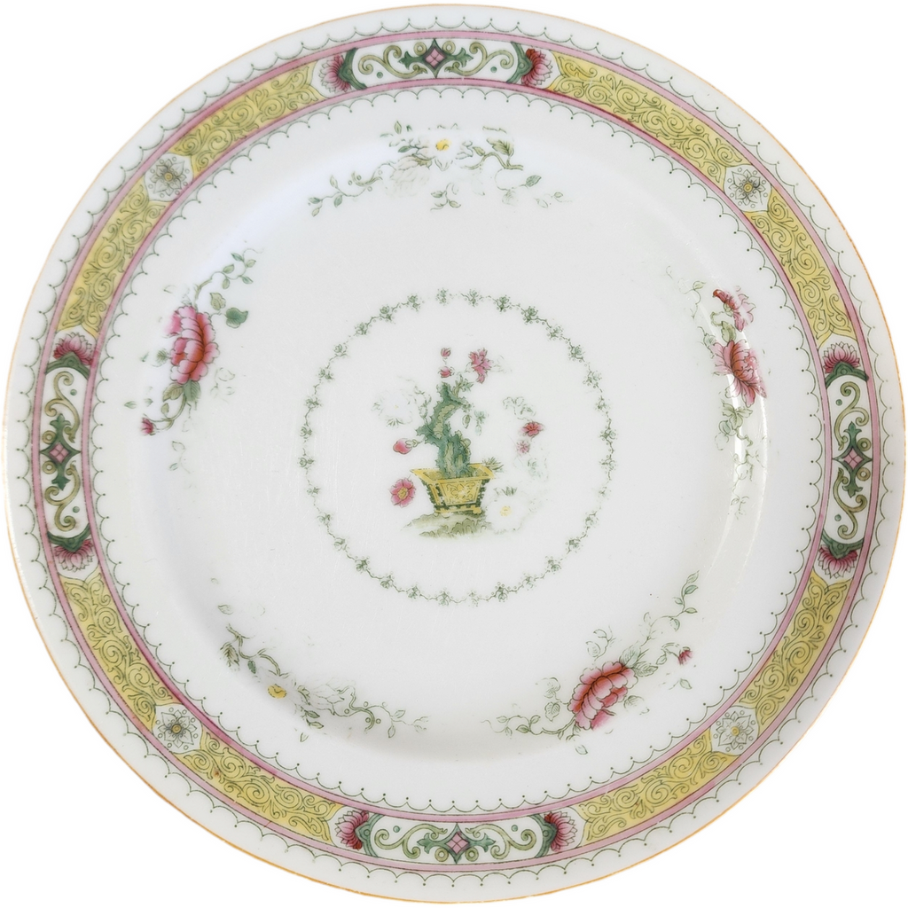 Antique Royal Doulton for Bailey Banks & Biddle Philadelphia E7692 Floral Cabinet Plate, England