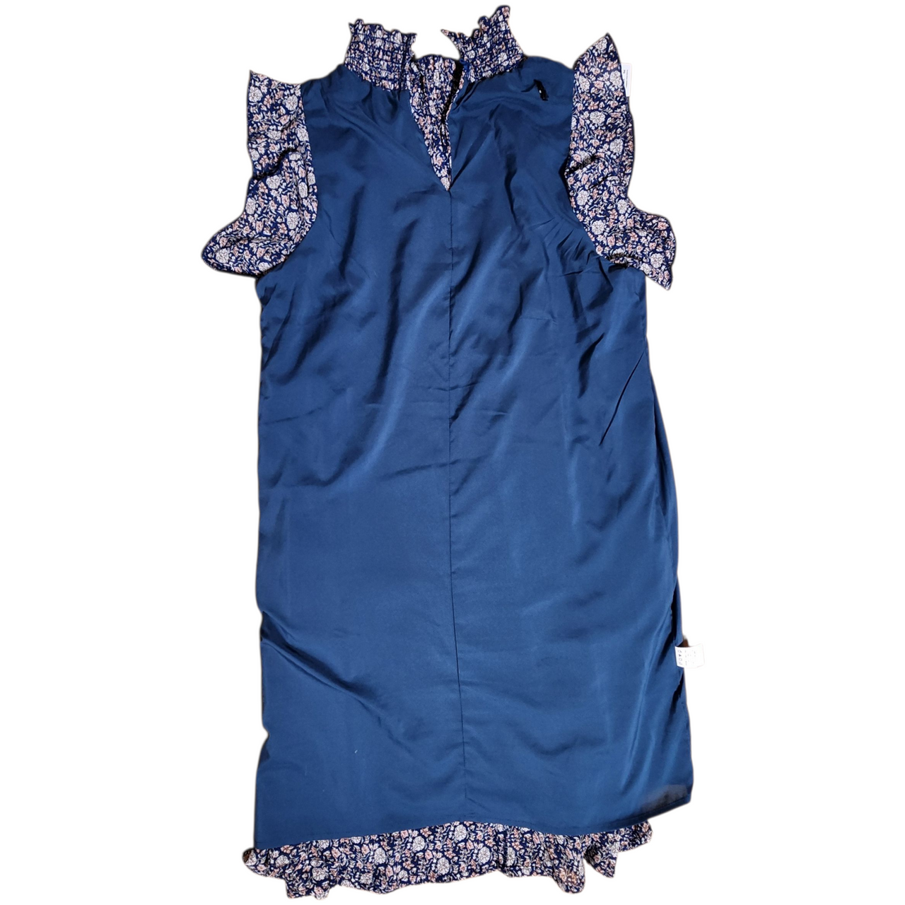 Vintage High Neck Ruffle Floral Dress Romantic Cottagecore Midi by EDIT Style #ED179265-TD