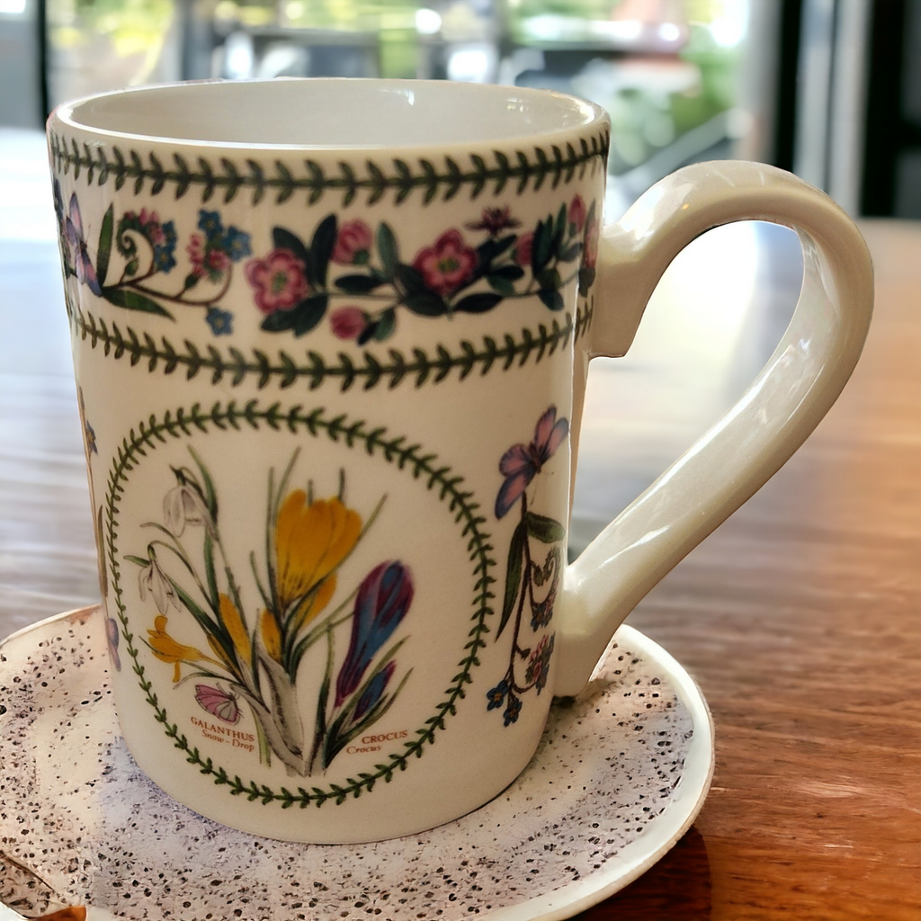 Portmeirion Variations Crocus Breakfast Mug