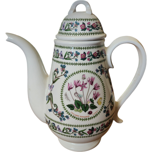 Portmeirion Variations Cyclamen Coffee Pot & Lid