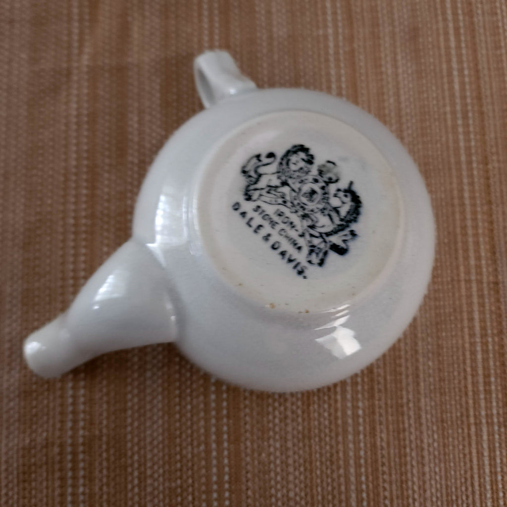 Prospect Hill Pottery Dale & Davis Ironstone Medical Invalid Feeder