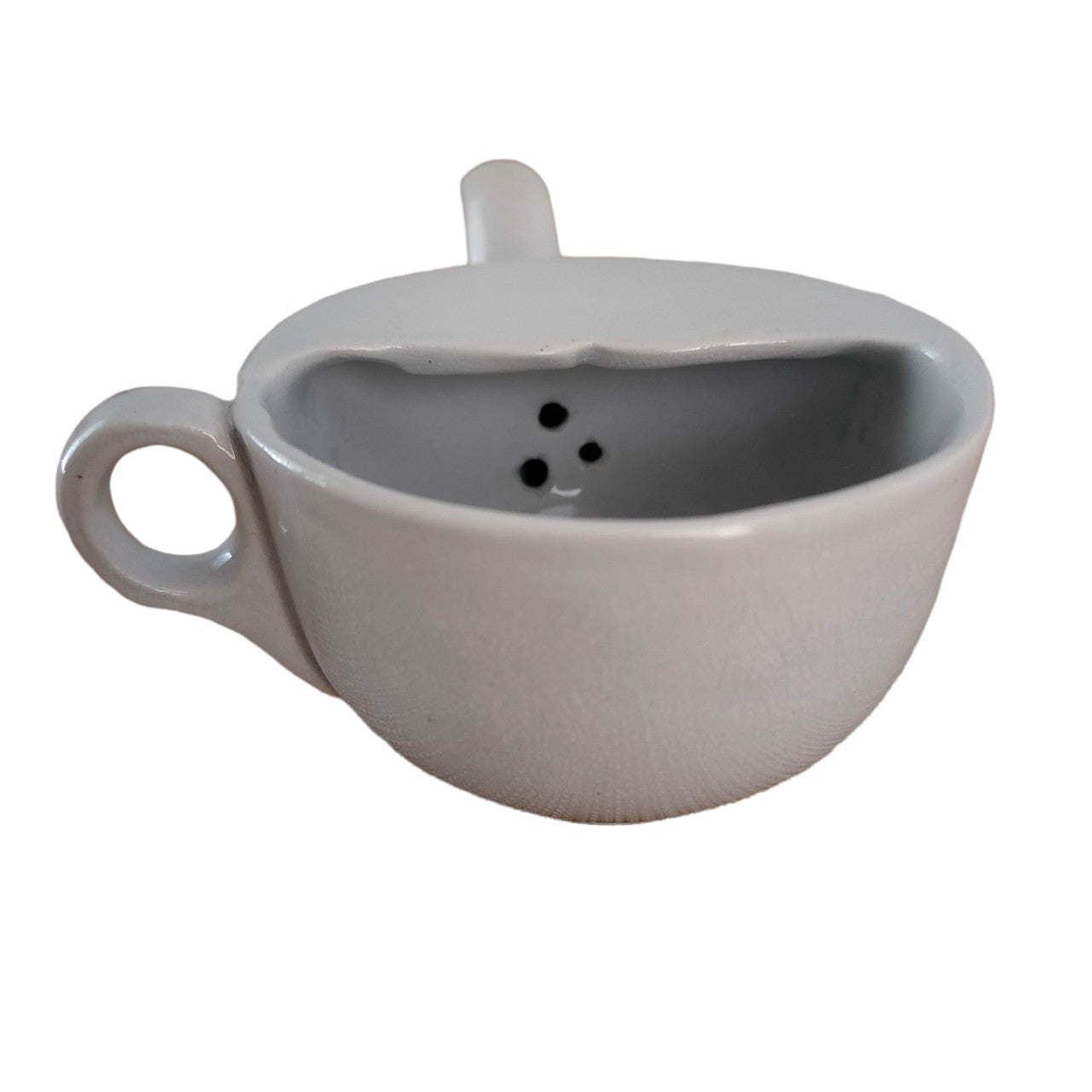 Prospect Hill Pottery Dale & Davis Ironstone Medical Invalid Feeder
