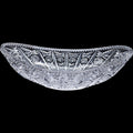 Queen Lace Cut Crystal 11 1/4 Inch Shallow Bowl
