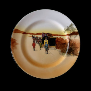 ROYAL DOULTON Old English Coaching Scenes Salad Plate 7"