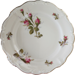 Rosenthal Pompadour Ivory Moss Rose Salad Plate