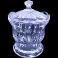 Royal Limited Crystal Tulip Biscuit Barrel Jar with Lid