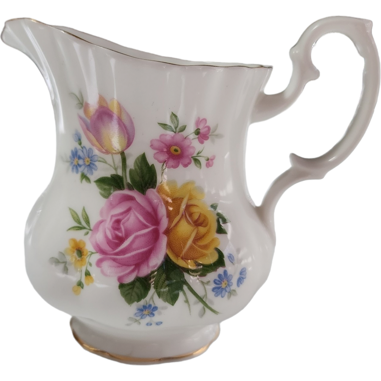 Royal Albert Bone China Moss Rose Small Creamer