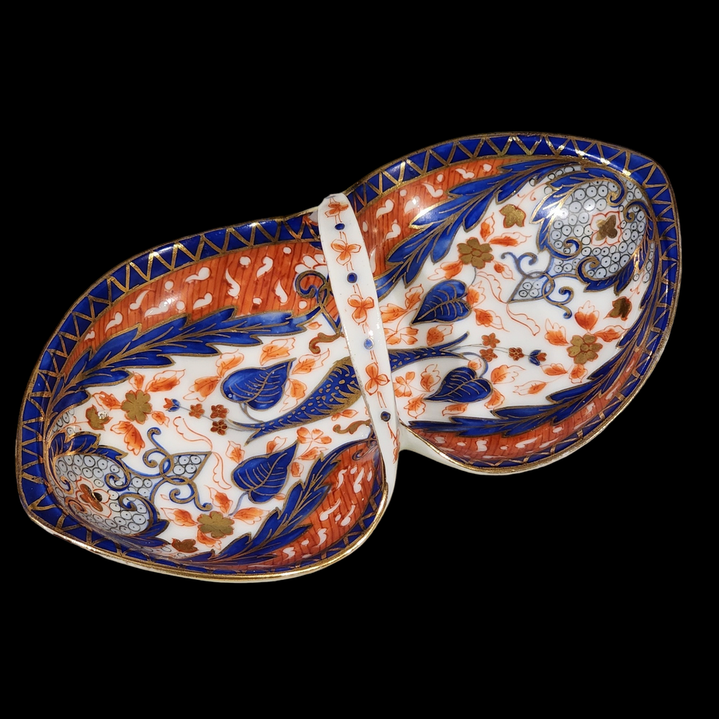 Royal Crown Derby Kings Handled Dish
