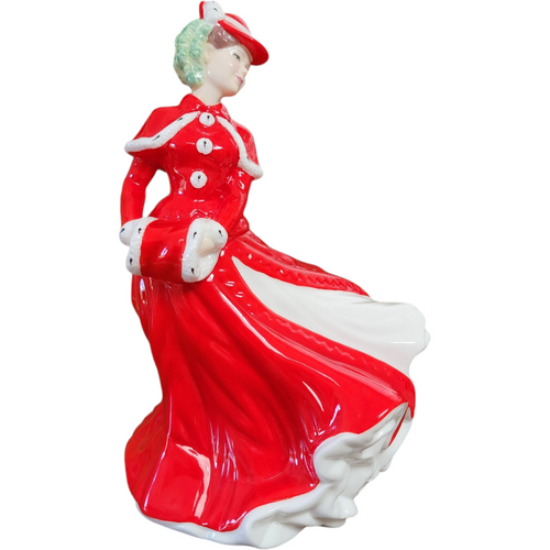 Royal Doulton Christmas Day Christmas Pretty Ladies Figure-2004 No Box
