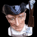Royal Doulton English Character Jug Gunsmith Large No Box