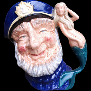 Royal Doulton English Character Jug Old Salt Large No Box